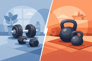 Dumbbells vs Kettlebells for Stronger Home Workouts
