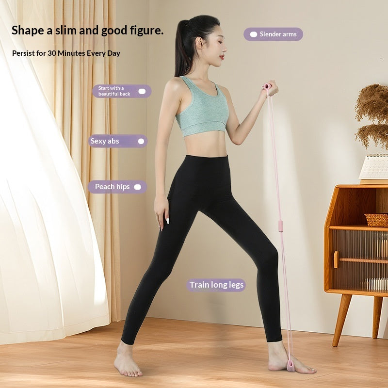Yoga And Pilates Resistance Bands For Back And Upper Body Training