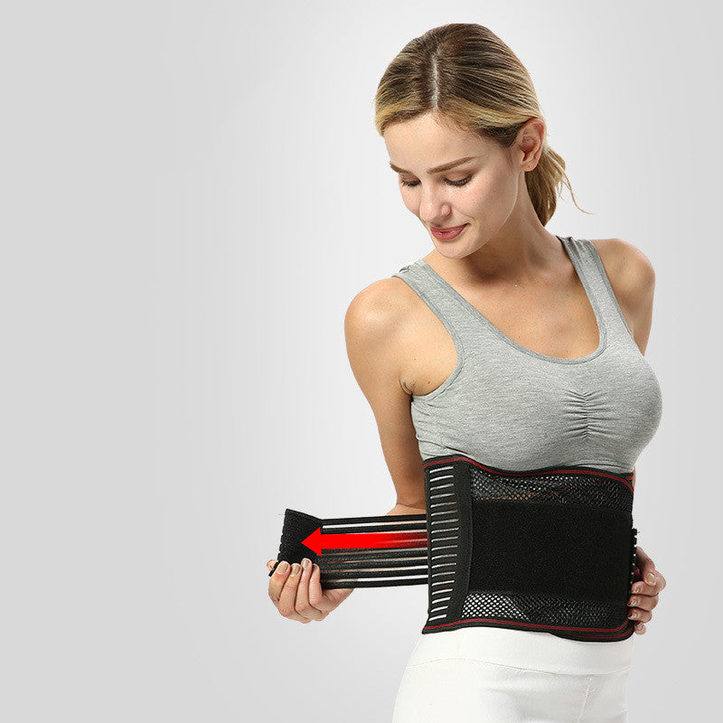 Lumbar Steel Support Belt for Lower Back Pain Relief