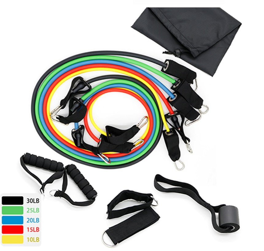 Latex Resistance Bands For Yoga Crossfit And Strength Training