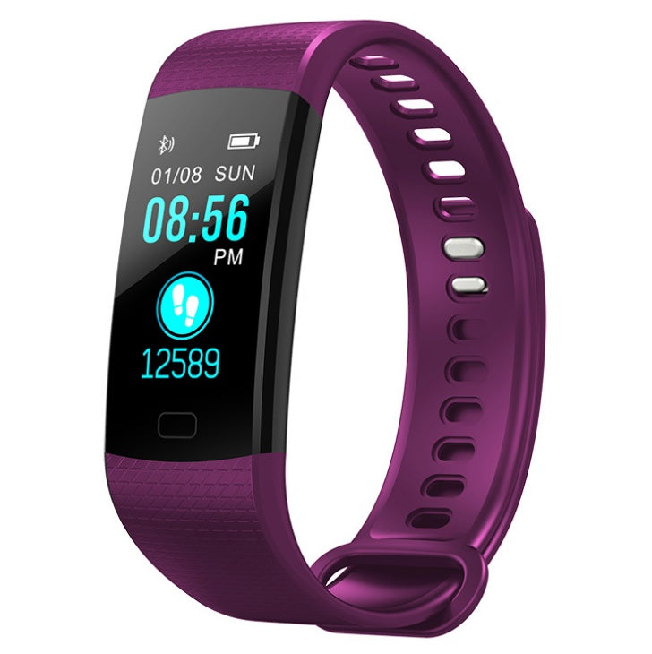 Smart Band Watch With Color Screen Heart Rate Fitness Tracker