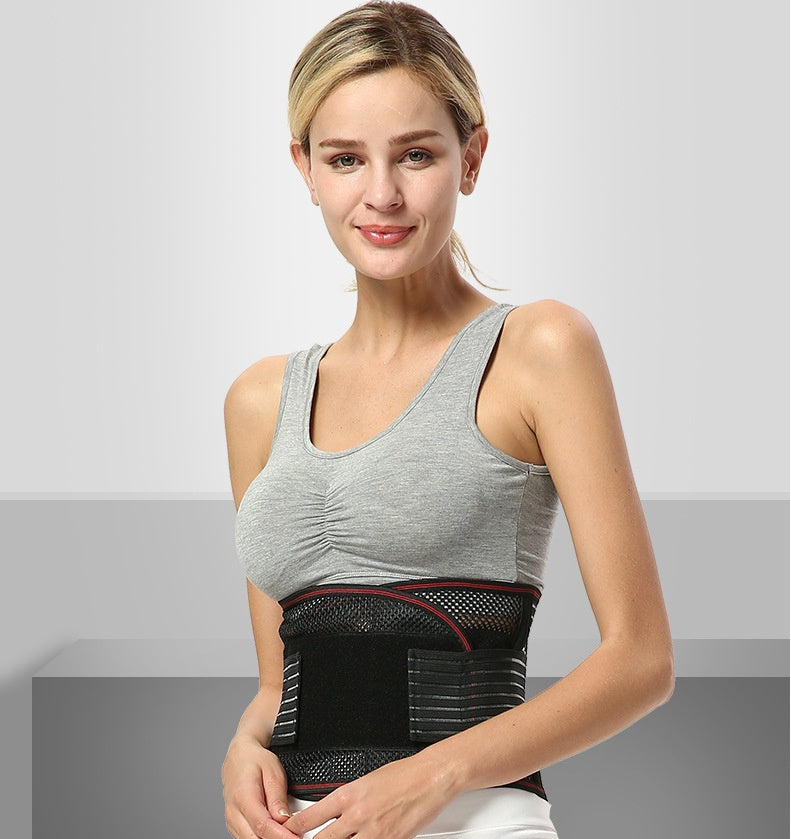 Lumbar Steel Support Belt for Lower Back Pain Relief