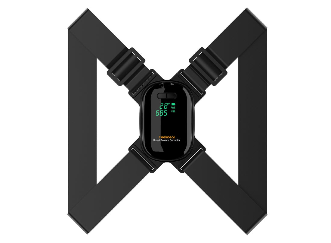 Adjustable Smart Posture Corrector For Adults And Children Black