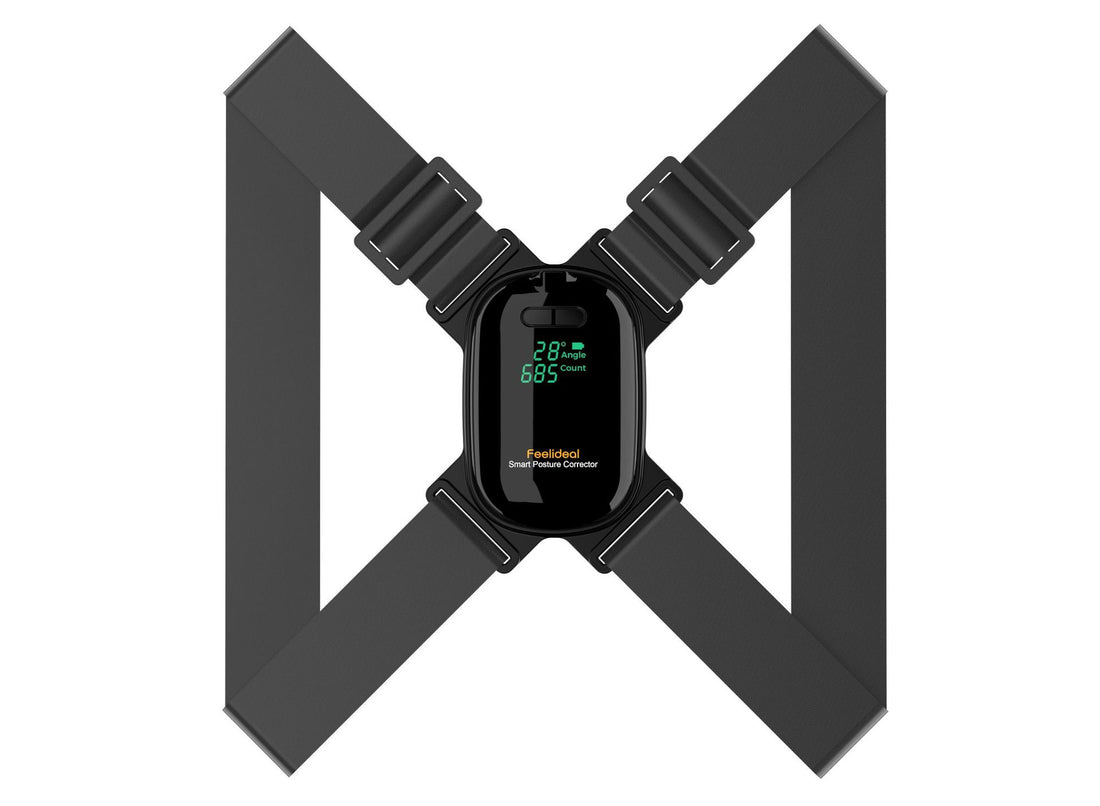 Adjustable Smart Posture Corrector For Adults And Children Black