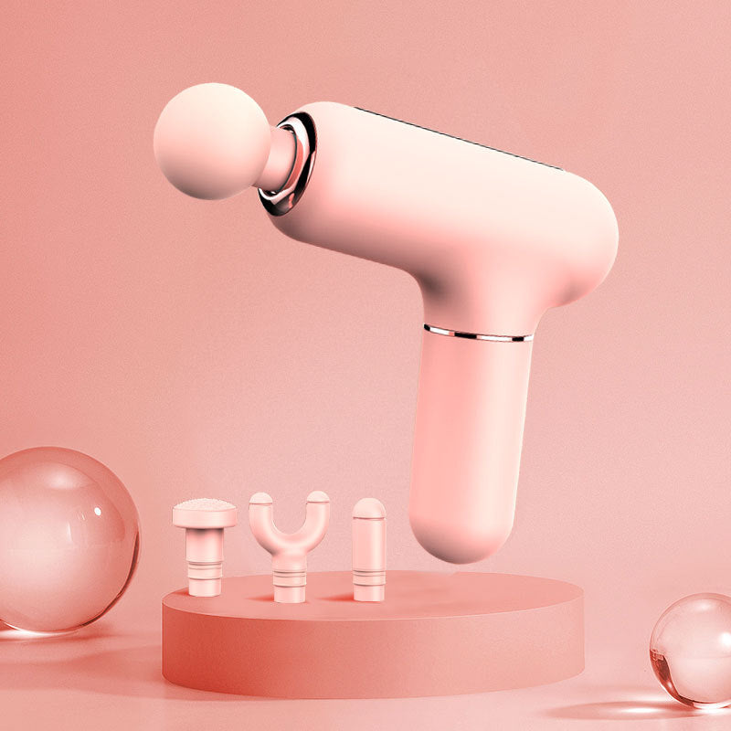 Mini USB Percussive Deep Tissue Massage Gun Body Neck Massager