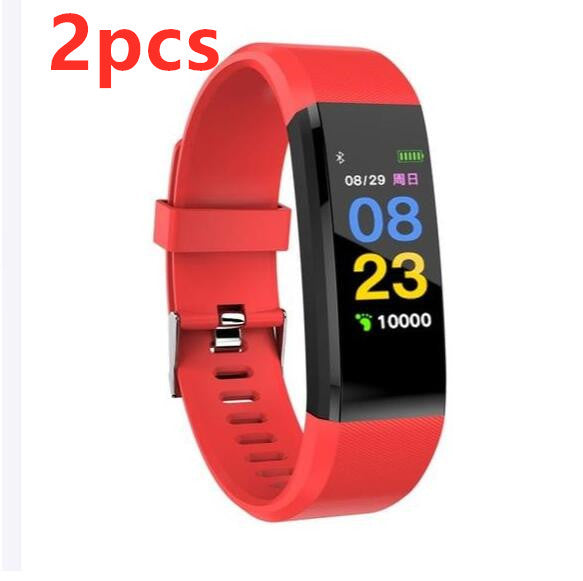 Bluetooth Smart Bracelet With Heart Rate Activity Fitness Tracker