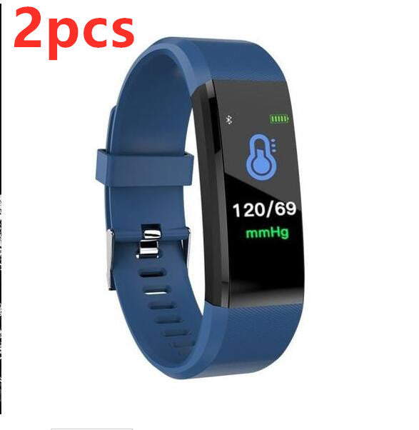 Bluetooth Smart Bracelet With Heart Rate Activity Fitness Tracker