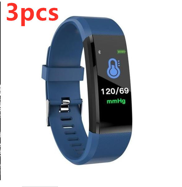 Bluetooth Smart Bracelet With Heart Rate Activity Fitness Tracker