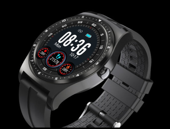 Full Touch Smartwatch With Heart Rate Blood Pressure And Fitness Tracking