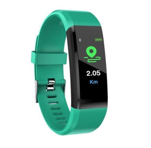 Bluetooth Smart Bracelet With Heart Rate Activity Fitness Tracker