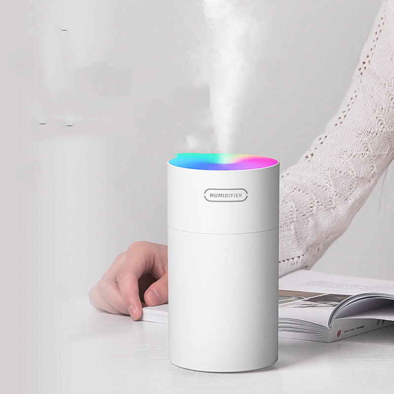 Mini USB Colorful Cup Humidifier With Light For Car Office
