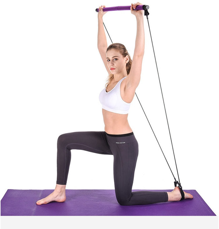 Portable Yoga And Crossfit Resistance Bands For Workout Training
