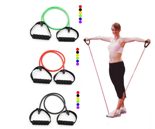 Latex Resistance Bands For Yoga Crossfit And Strength Training