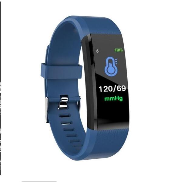 Bluetooth Smart Bracelet With Heart Rate Activity Fitness Tracker