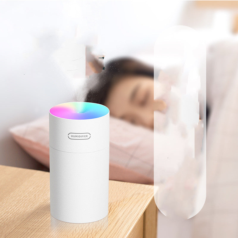 Mini USB Colorful Cup Humidifier With Light For Car Office