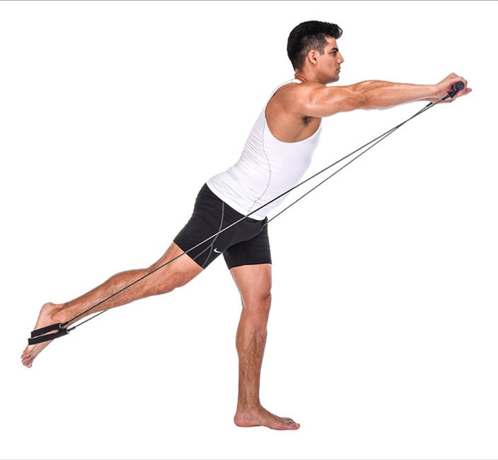 Portable Yoga And Crossfit Resistance Bands For Workout Training