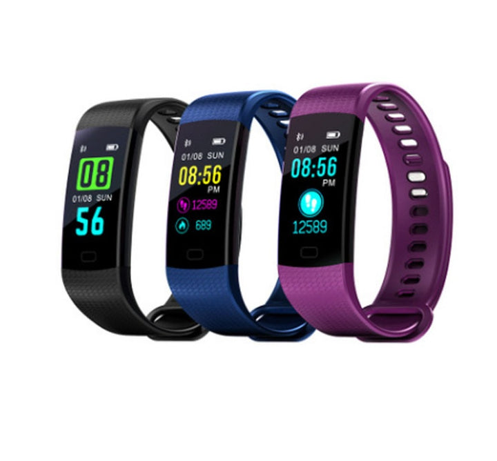 Smart Band Watch With Color Screen Heart Rate Fitness Tracker