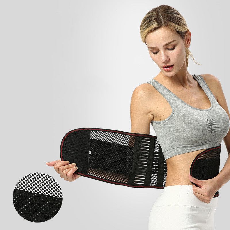 Lumbar Steel Support Belt for Lower Back Pain Relief