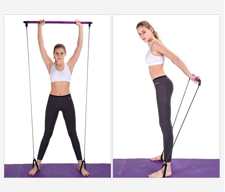 Portable Yoga And Crossfit Resistance Bands For Workout Training