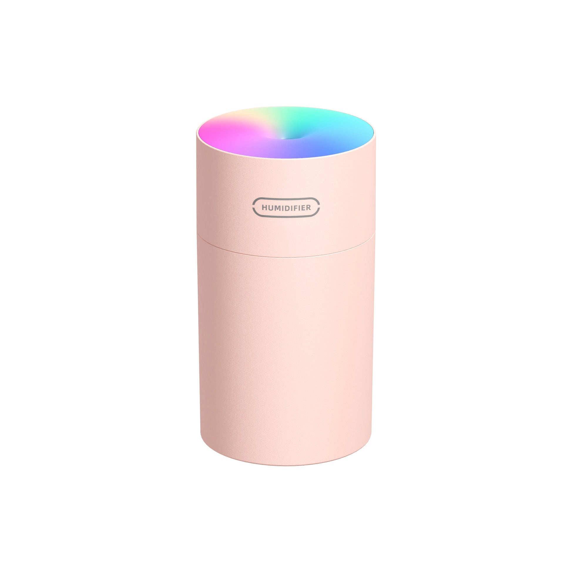 Mini USB Colorful Cup Humidifier With Light For Car Office