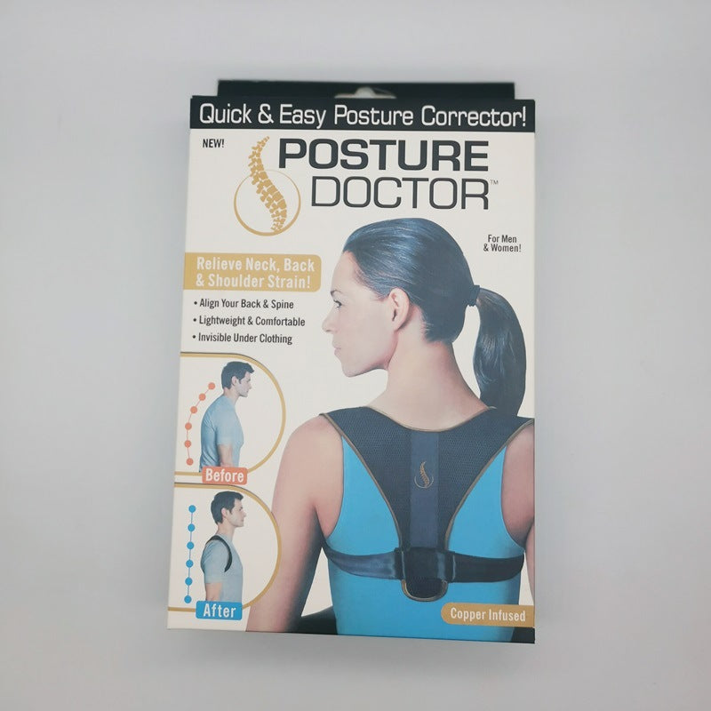 Adjustable Clavicle Posture Corrector Belt For Back And Shoulders