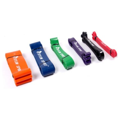 Nature Pure Latex Resistance Bands 6 Sizes For Strength Training