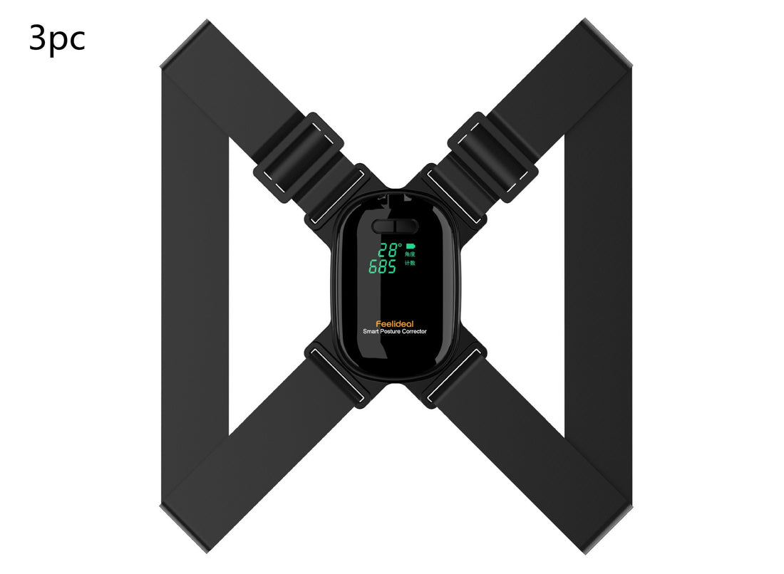 Adjustable Smart Posture Corrector For Adults And Children Black