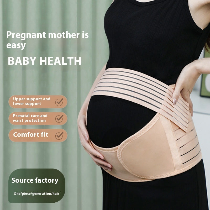 Maternity Support Belt Three-Piece Adjustable Elastic Waist Belt