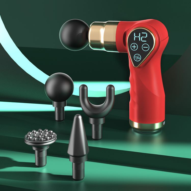 Hot Compress Folding Massage Gun Electric Muscle Relaxation Massager