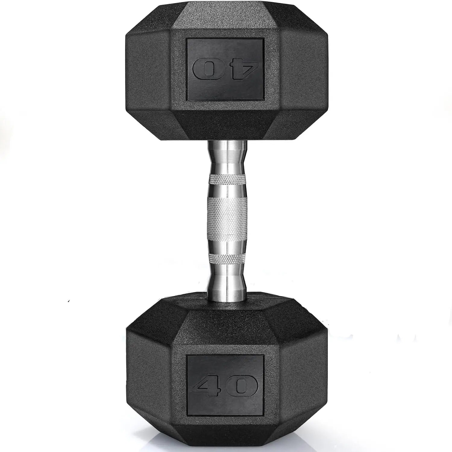 Rubber Hex Dumbbell – 30 to 75 lb | Home Gym Strength Training