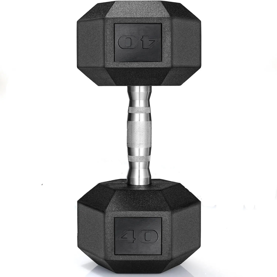 Rubber Hex Dumbbell – 30 to 75 lb | Home Gym Strength Training