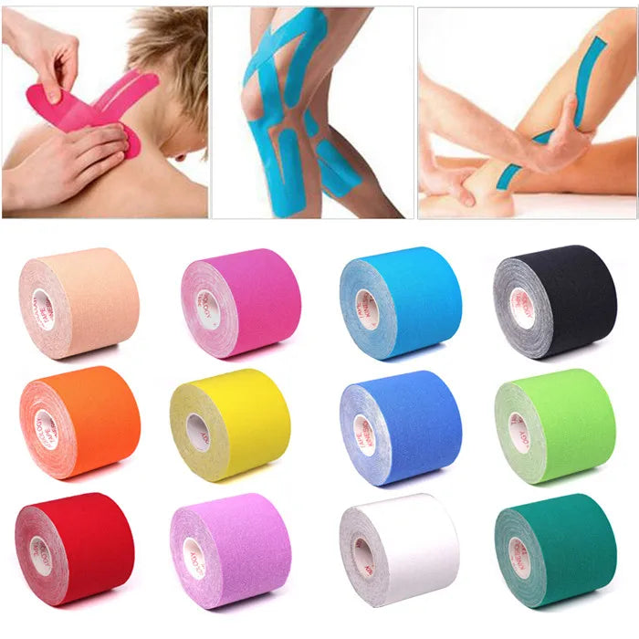 Waterproof Kinesiology Tape – Elastic Athletic Support for Sports & Recovery