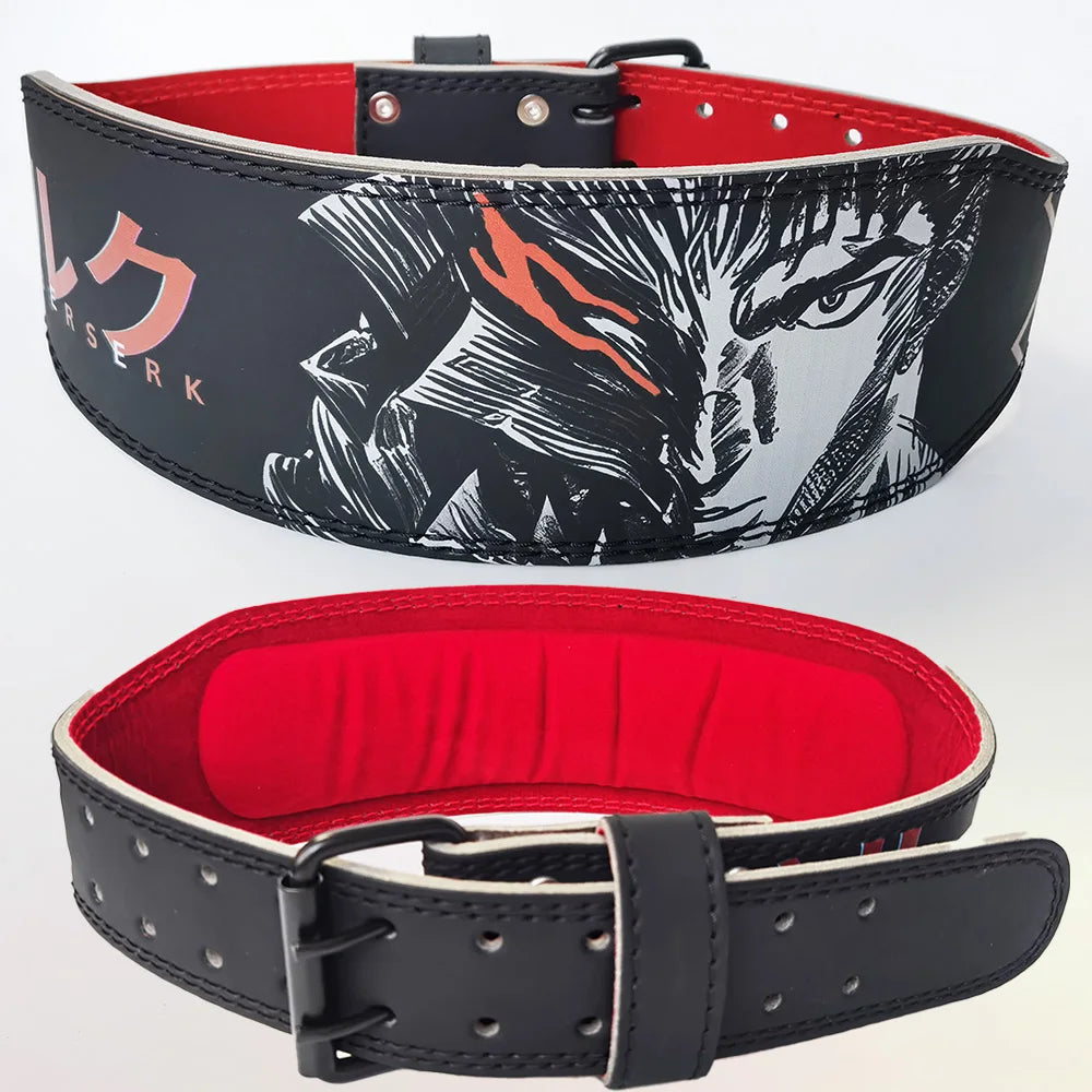 Weightlifting Belt – PU Leather Back Support for Men & Women