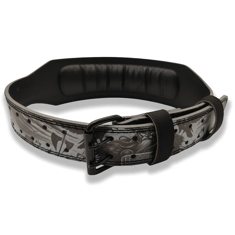 Mythology Weightlifting Belt – PU Leather Waist Support for Men & Women