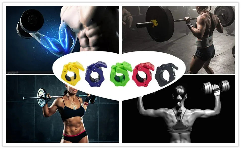 50mm Olympic Barbell Collar Clamps