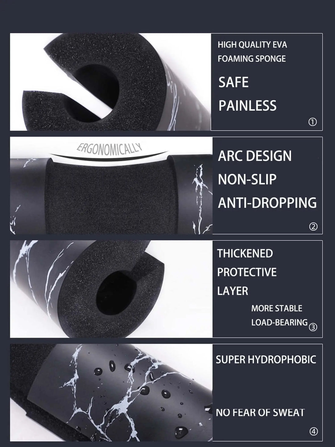 Barbell Squat & Hip Thrust Pad