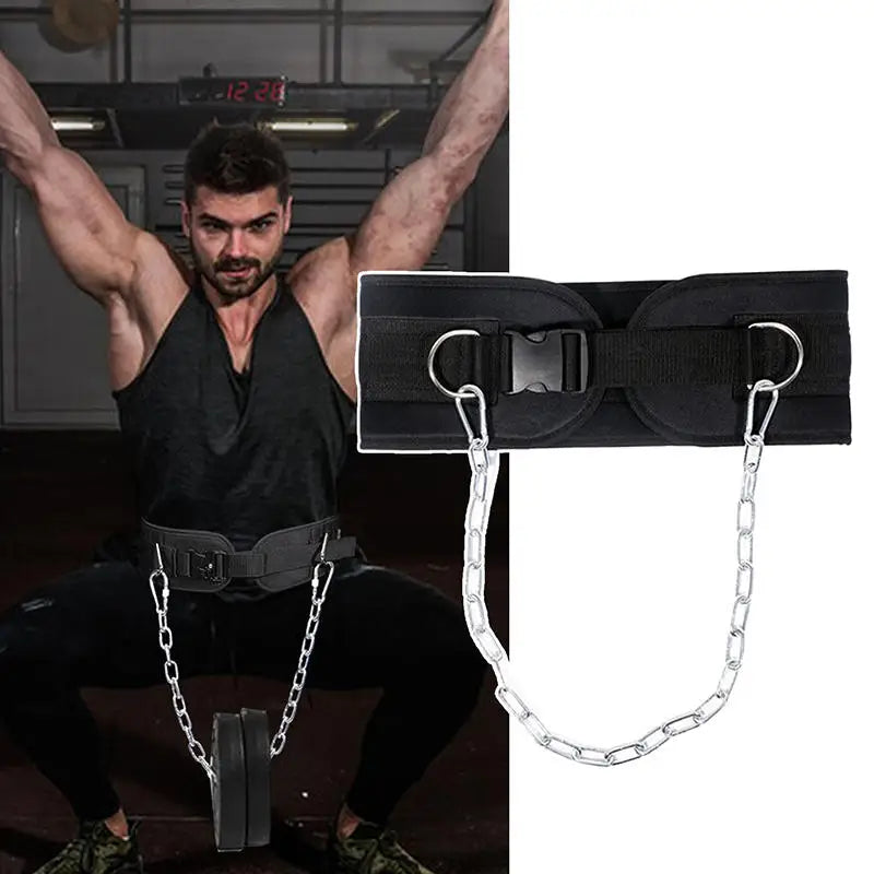 Weighted Dip Belt for Pull-Ups, Dips & Squats