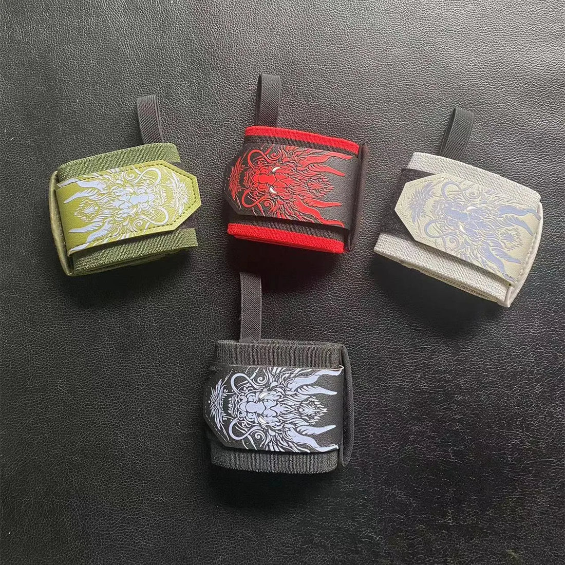 Chinese Dragon Wrist Wraps