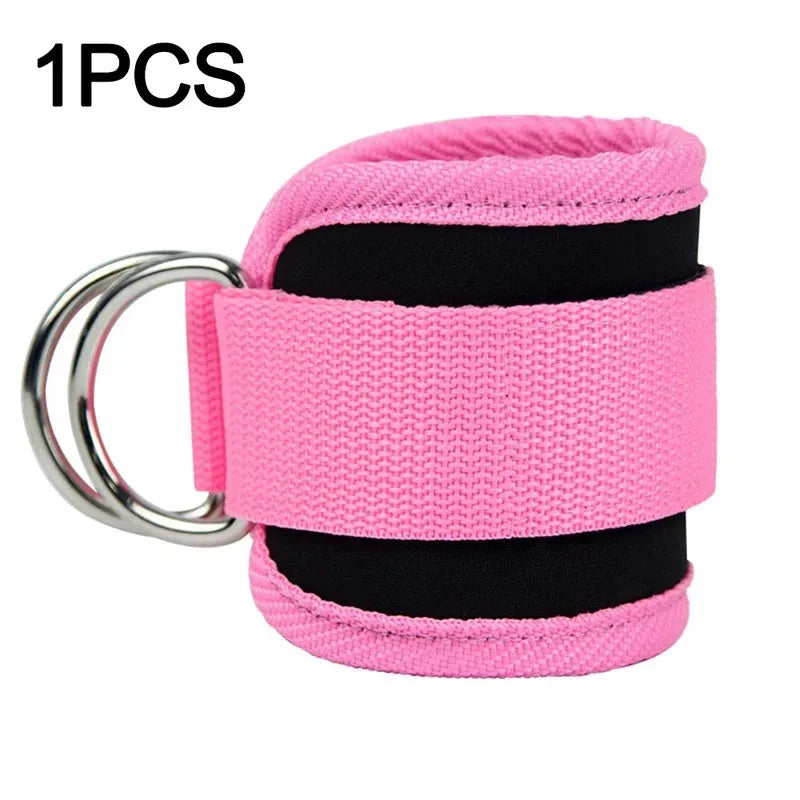 Ankle Straps Resistance Bands Set – Elastic Fitness Bands for Glutes, Legs & Gym Workouts
