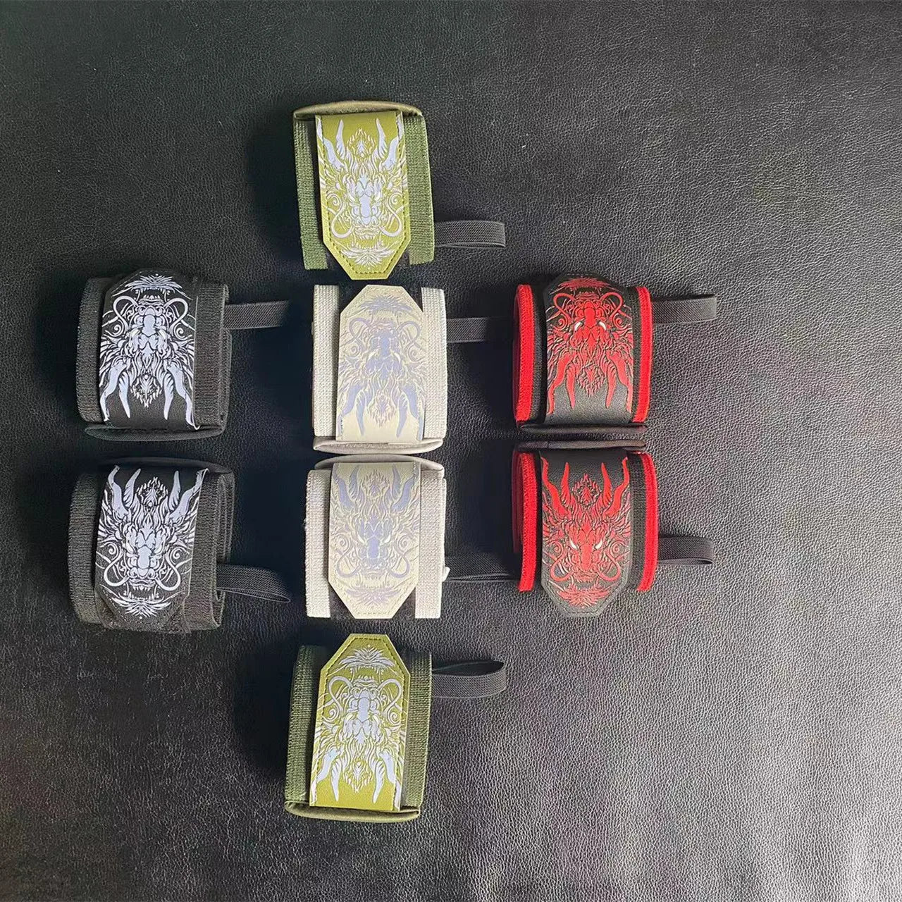 Chinese Dragon Wrist Wraps