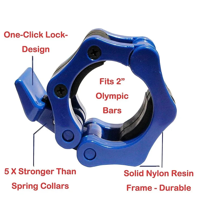 50mm Olympic Barbell Collar Clamps