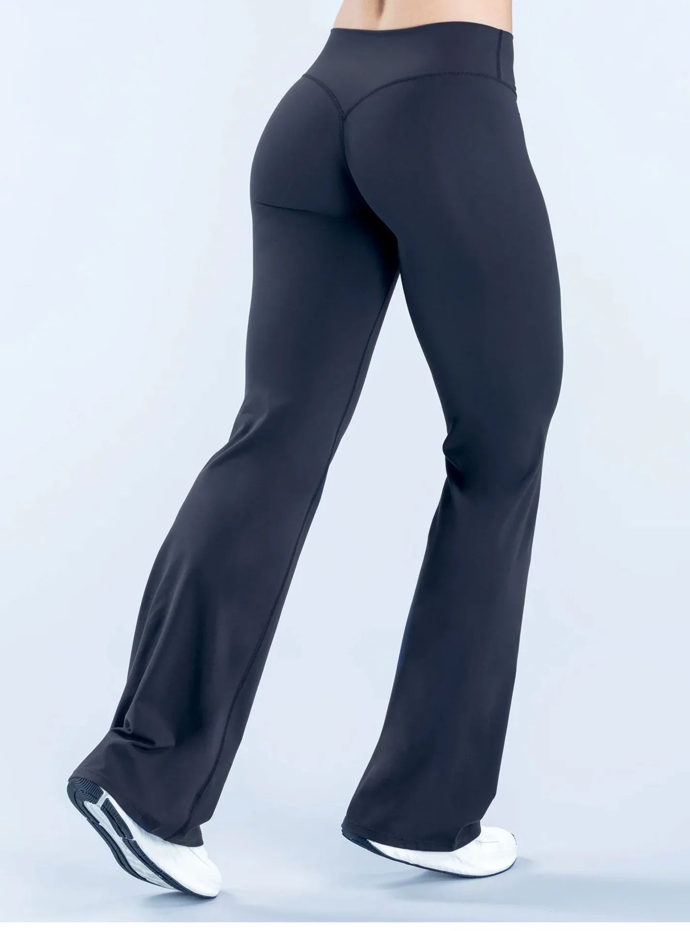 Wide-Leg Flare Yoga Pants – Naked Feel Pilates & Gym Leggings