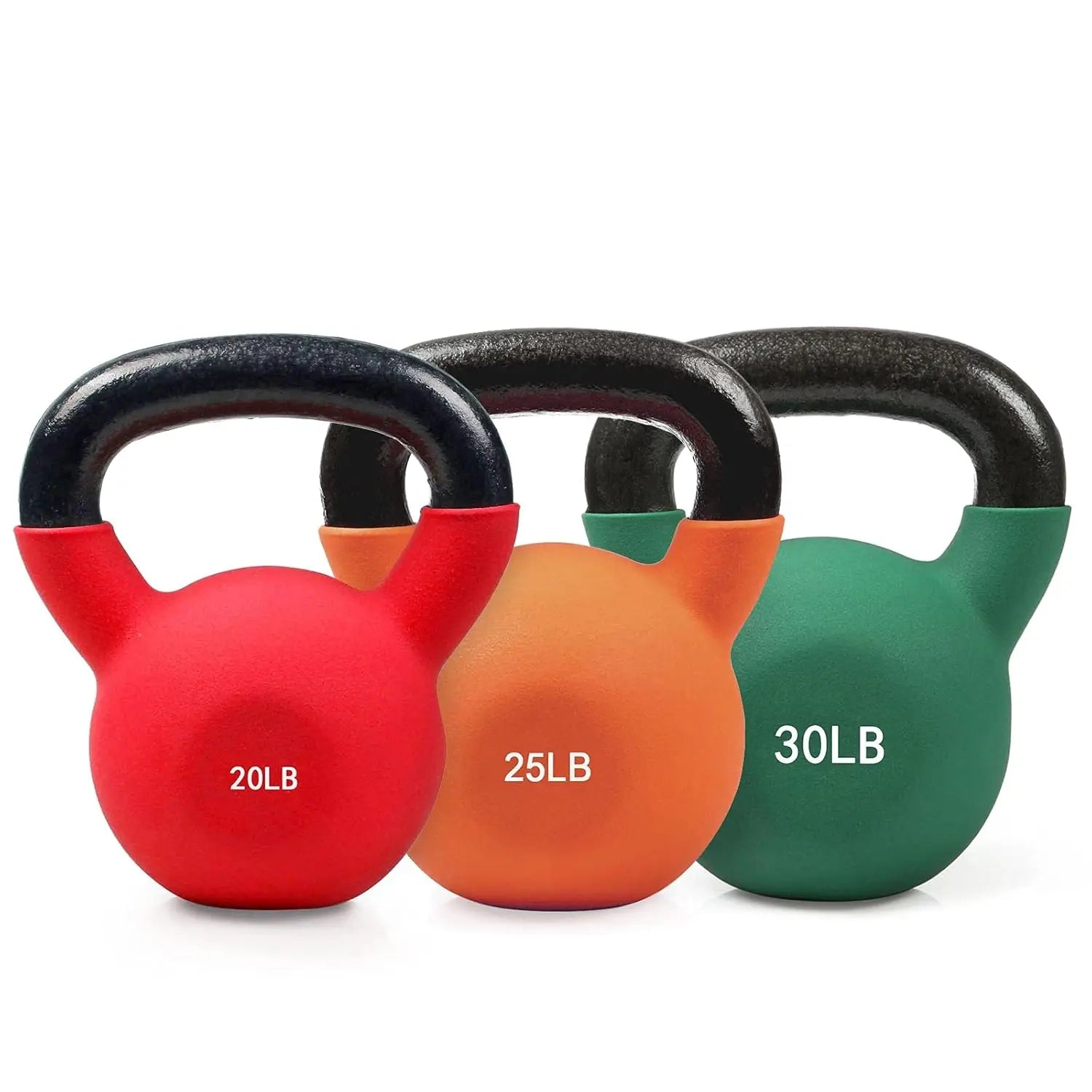 Neoprene Coated Cast Iron Kettlebell