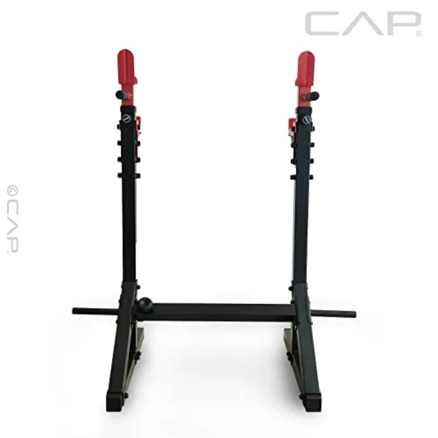 Adjustable Multi-Function Squat Rack – Space-Saving Steel Home Gym Rack