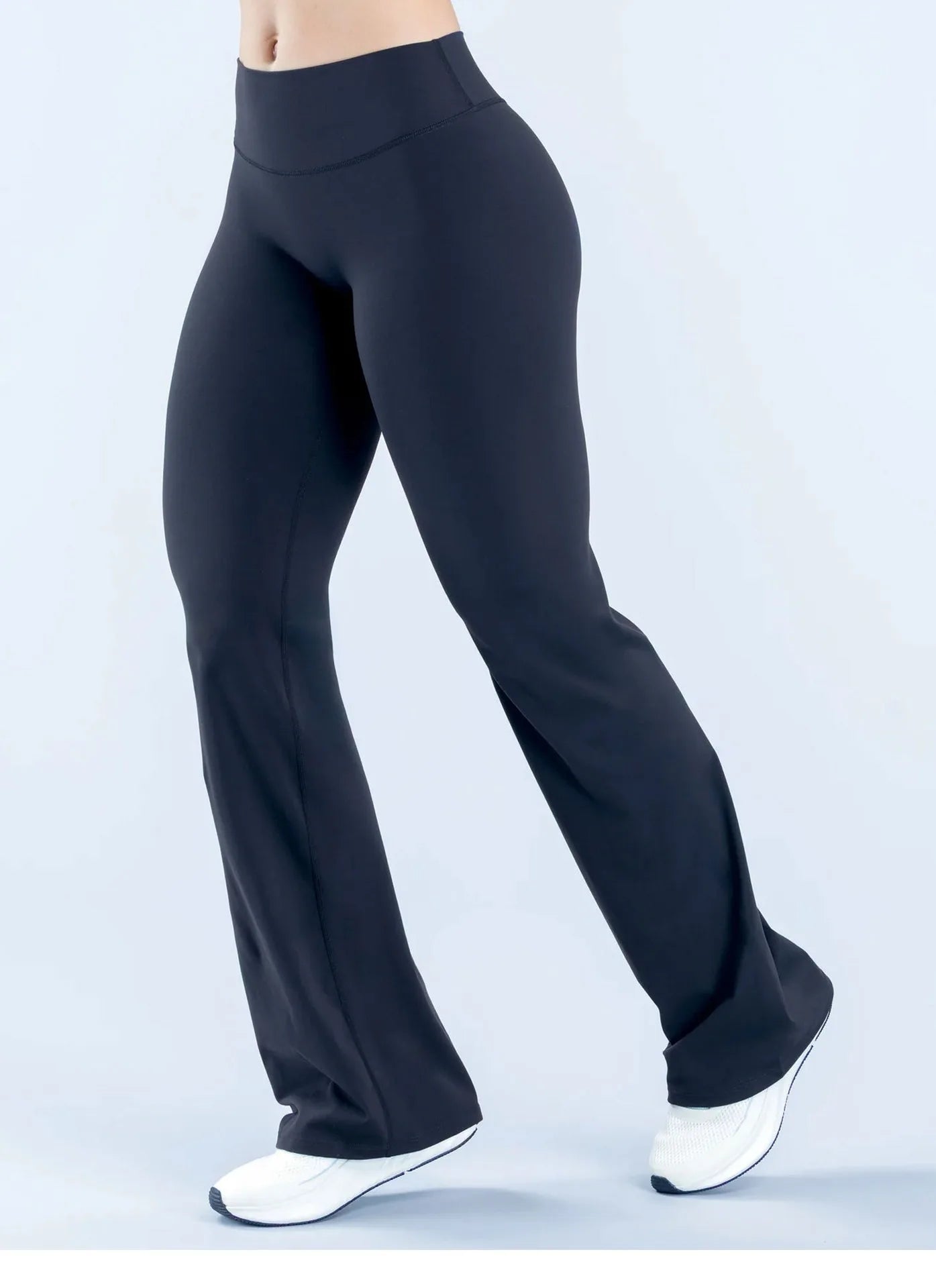 Wide-Leg Flare Yoga Pants – Naked Feel Pilates & Gym Leggings