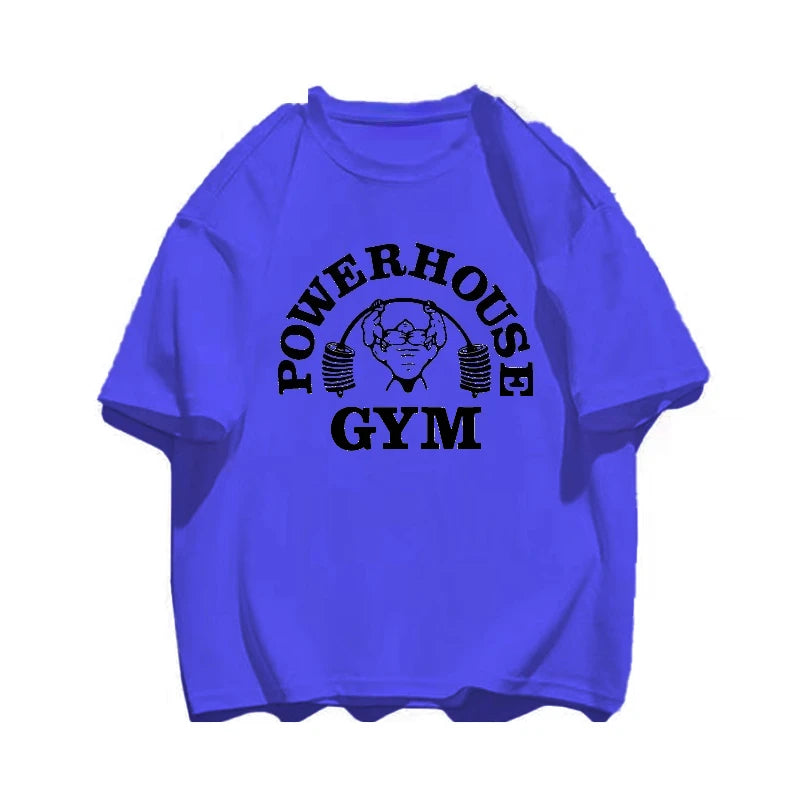 Weightlifting Print Cotton T-Shirt – Men's Gym Tee