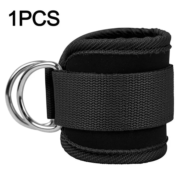 Ankle Straps Resistance Bands Set – Elastic Fitness Bands for Glutes, Legs & Gym Workouts