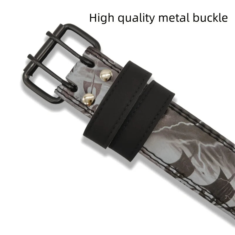 Mythology Weightlifting Belt – PU Leather Waist Support for Men & Women