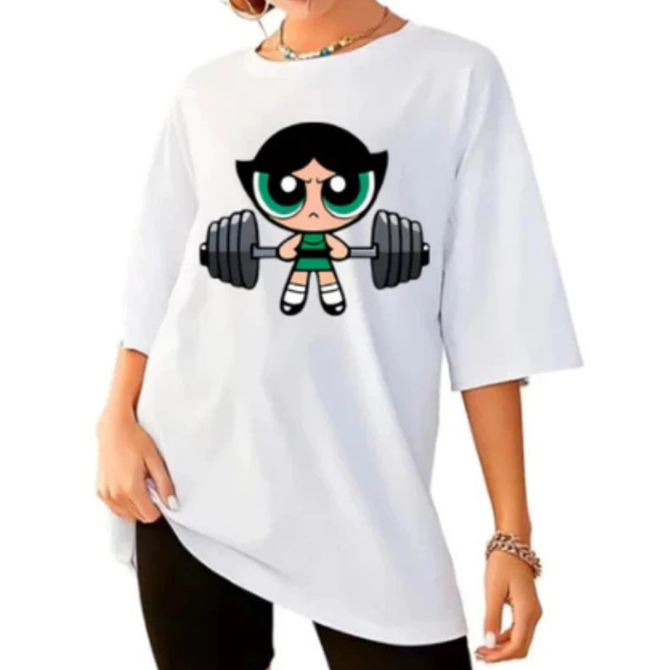 Women's Gym Fitness T-Shirt – Breathable Cotton Workout Tee