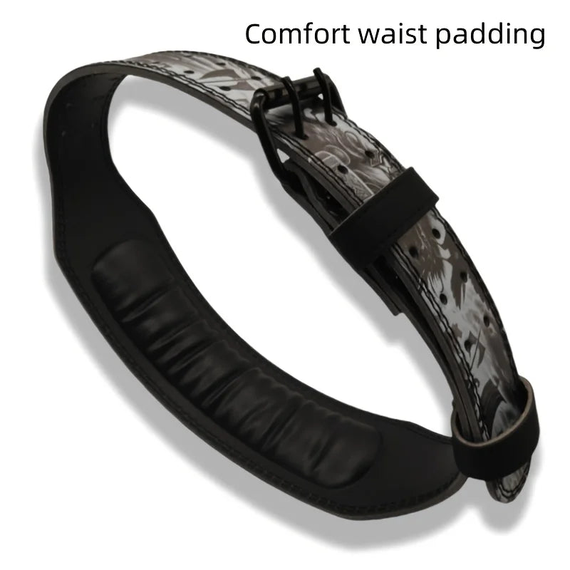 Mythology Weightlifting Belt – PU Leather Waist Support for Men & Women